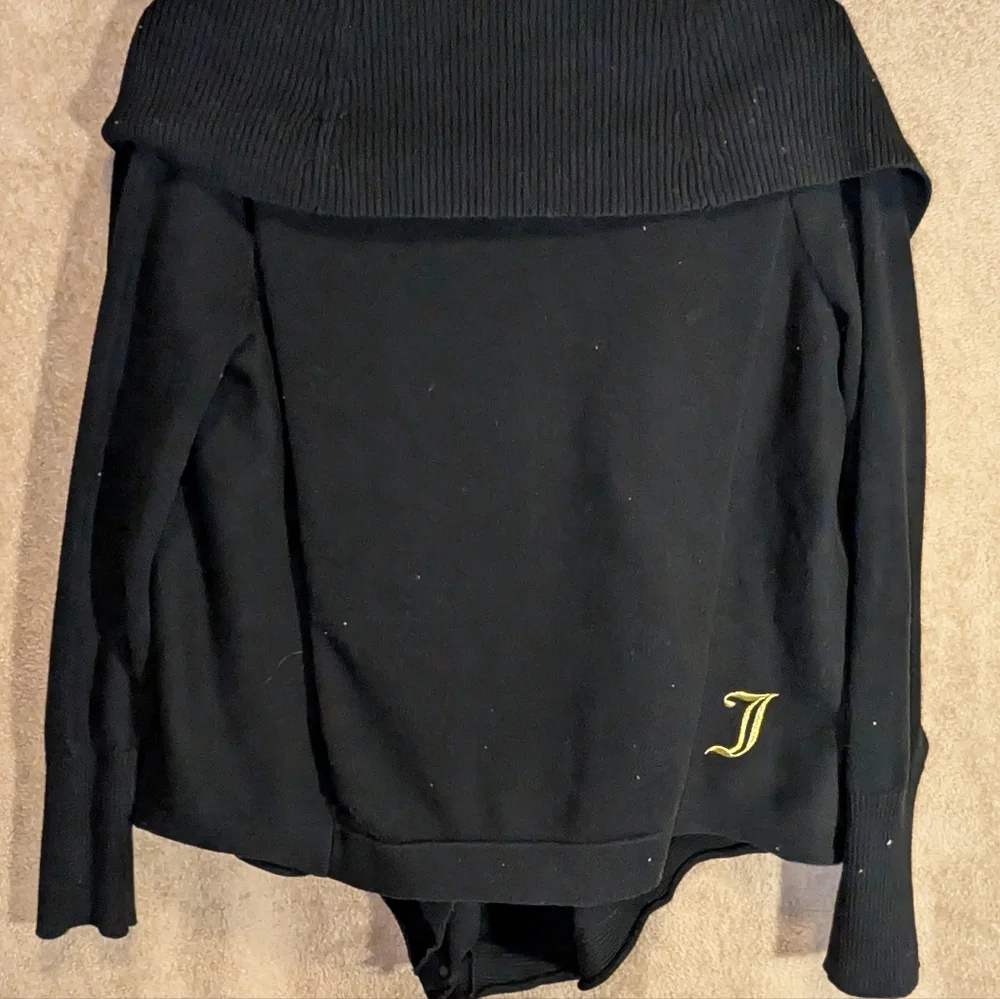 Juicy Couture Pre-loved Shawl Cardigan With Snap Buttons Y2K Women's Size Large - Picture 6 of 8